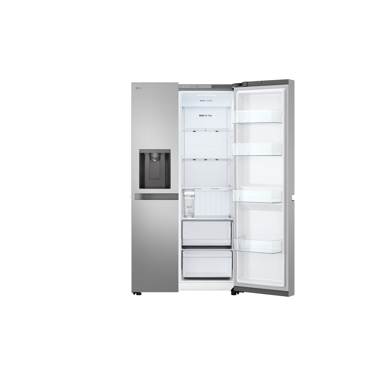 LG Side-by-Side Refrigerator with Linear Cooling