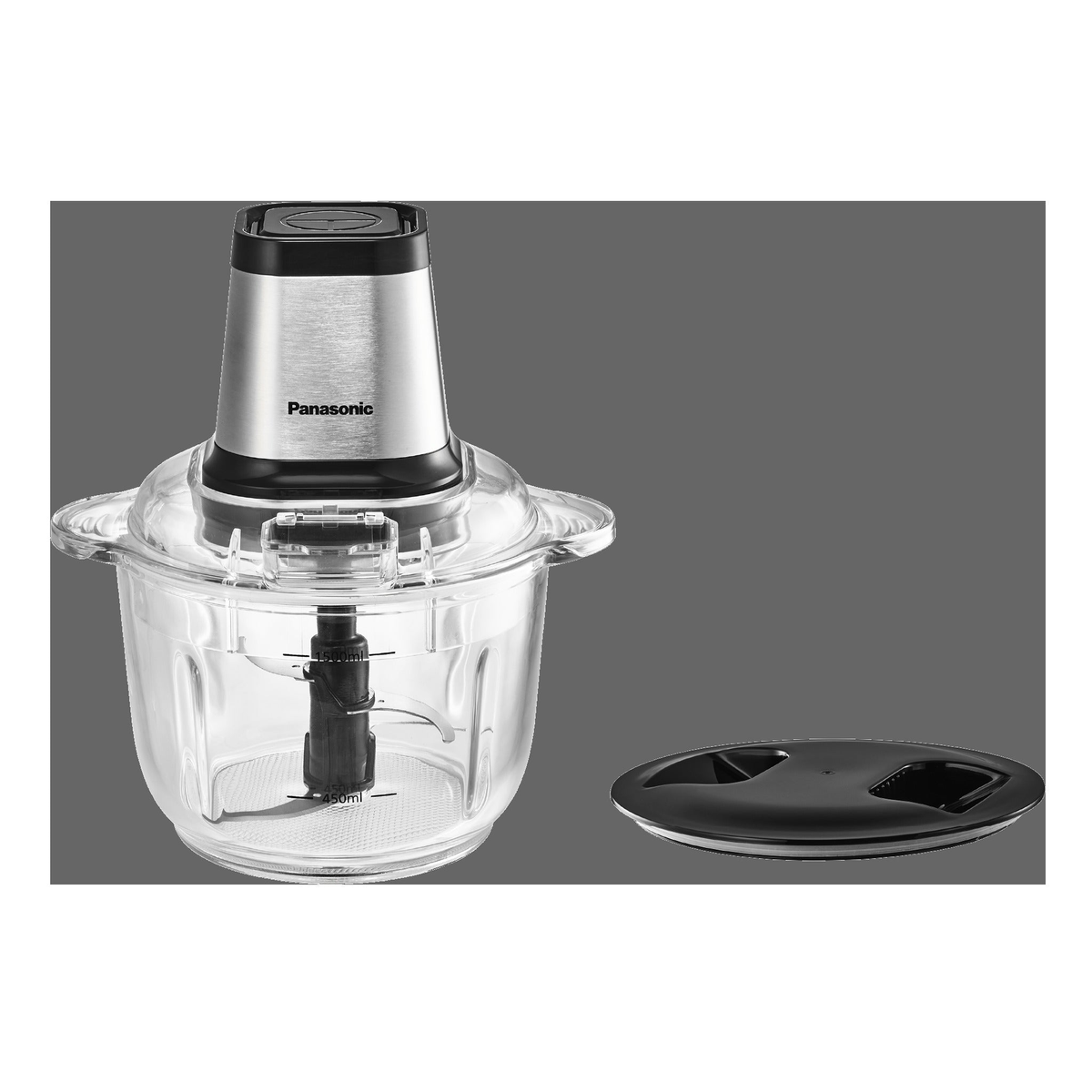Panasonic MK-CG401 500W Chopper 2.0L Glass Bowl (MK-CG401STZ)