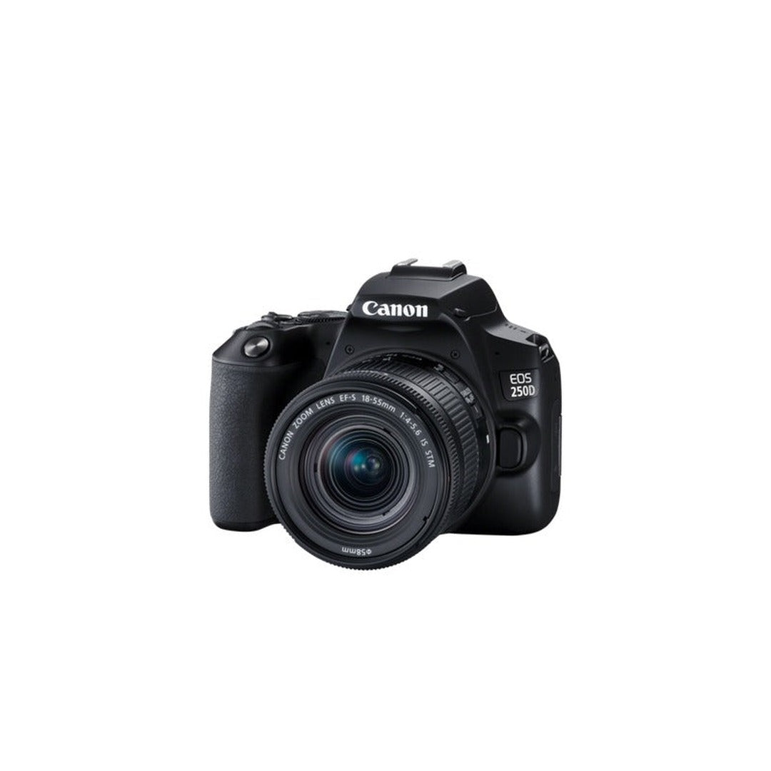 Canon EOS 250D DSLR with EF-S 18-55mm IS Lens