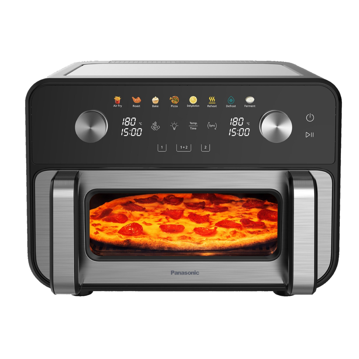 Panasonic NF-BC1000 9.6L Flex Air Fryer 2450W with Gentle Steam (NF-BC1000KUA)