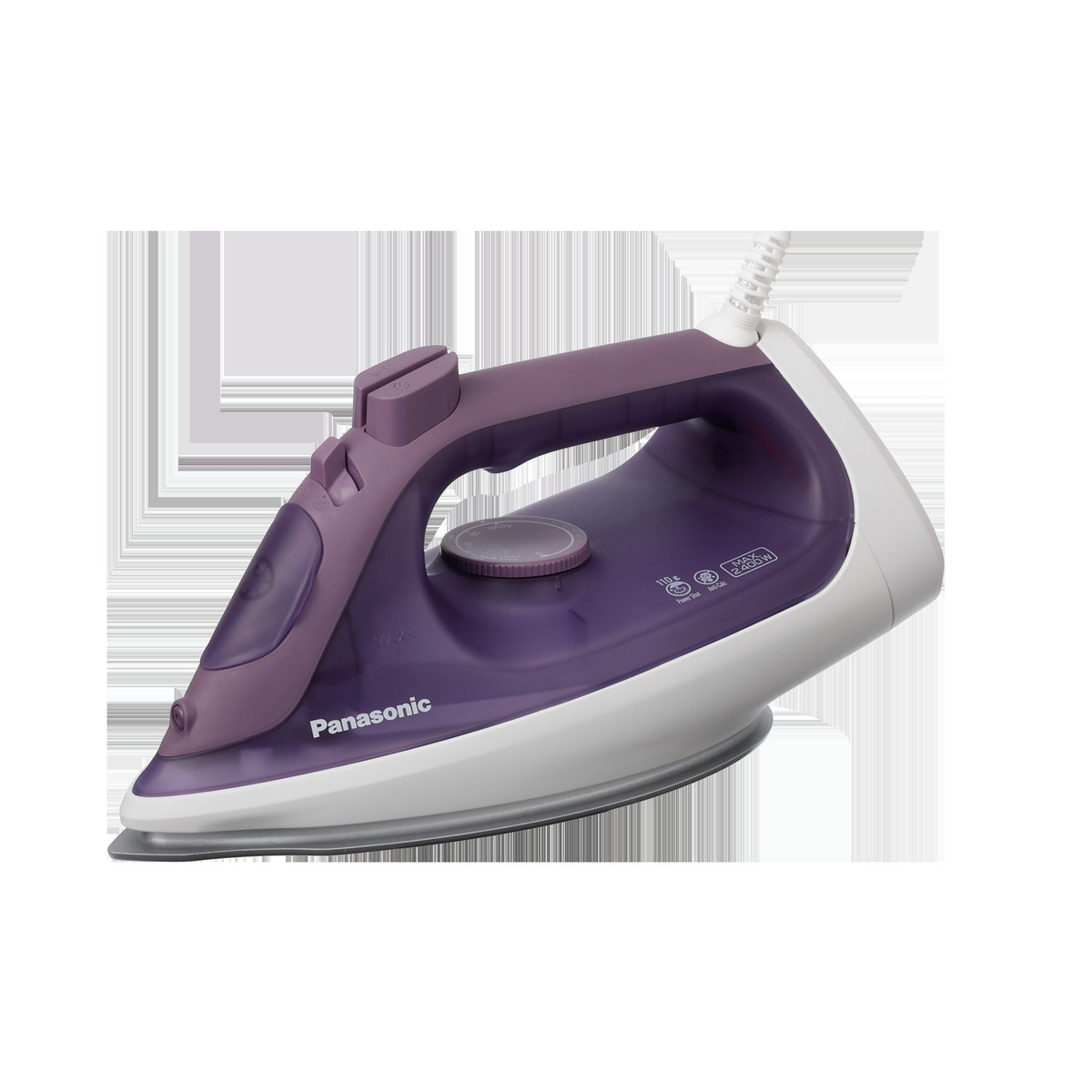 Panasonic NI-S530 2400W Steam Iron with Ceramic Soleplate - Violet (NI-S530VTH)
