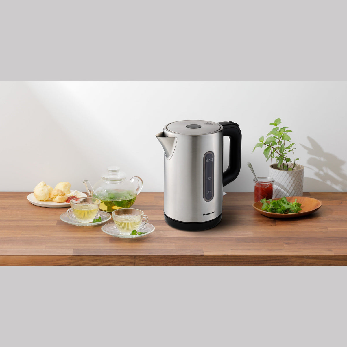 Panasonic NC-K301 1.7L Stainless Steel Electric Kettle 2200W (NC-K301STB)