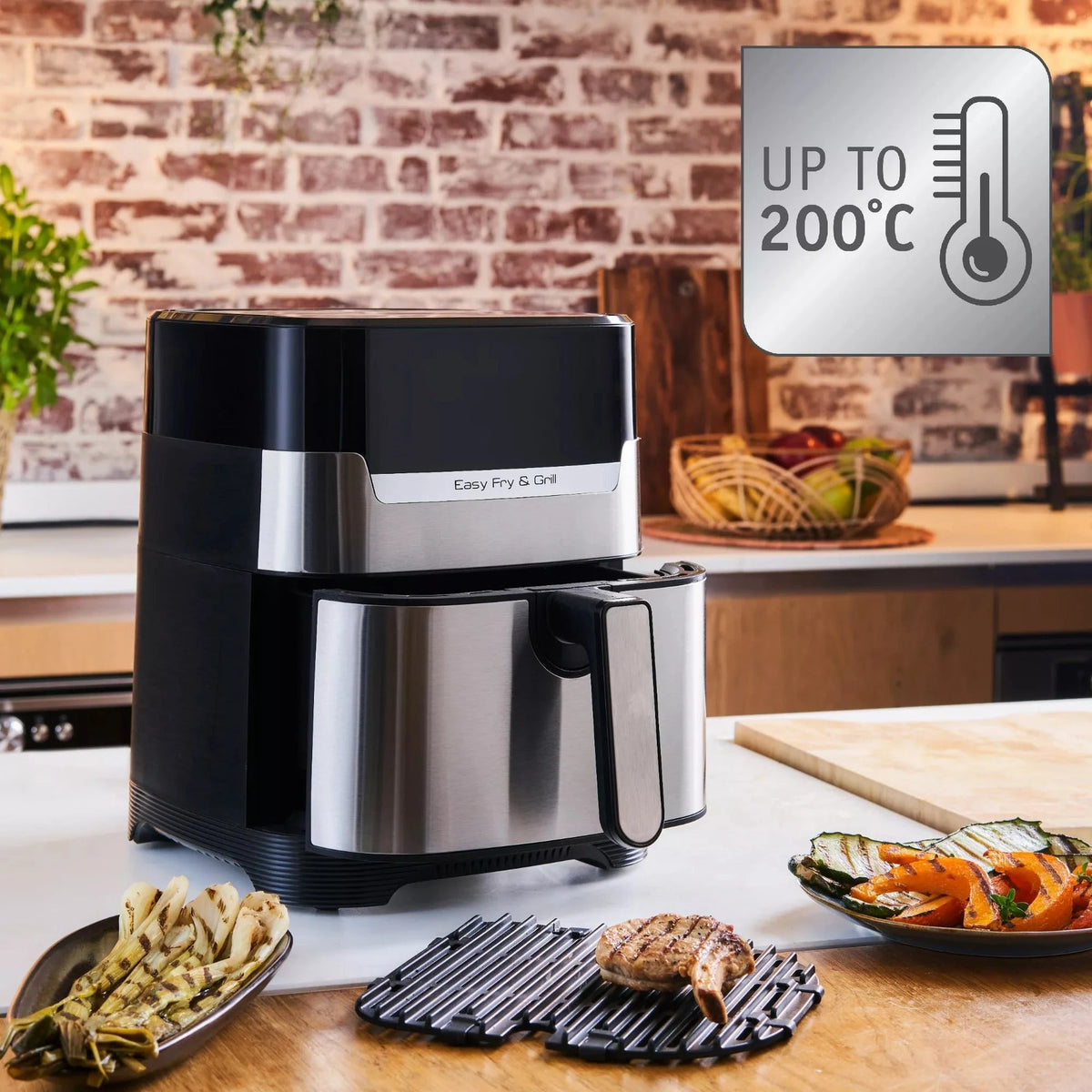Tefal Easy Fry & Grill Digital 2-in-1 Air Fryer 4.2L | EY505D27