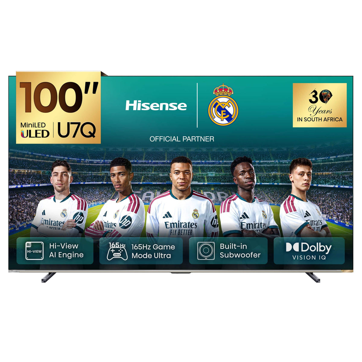 Hisense 100U7Q 100" Mini-LED 165Hz 4K VIDAA TV