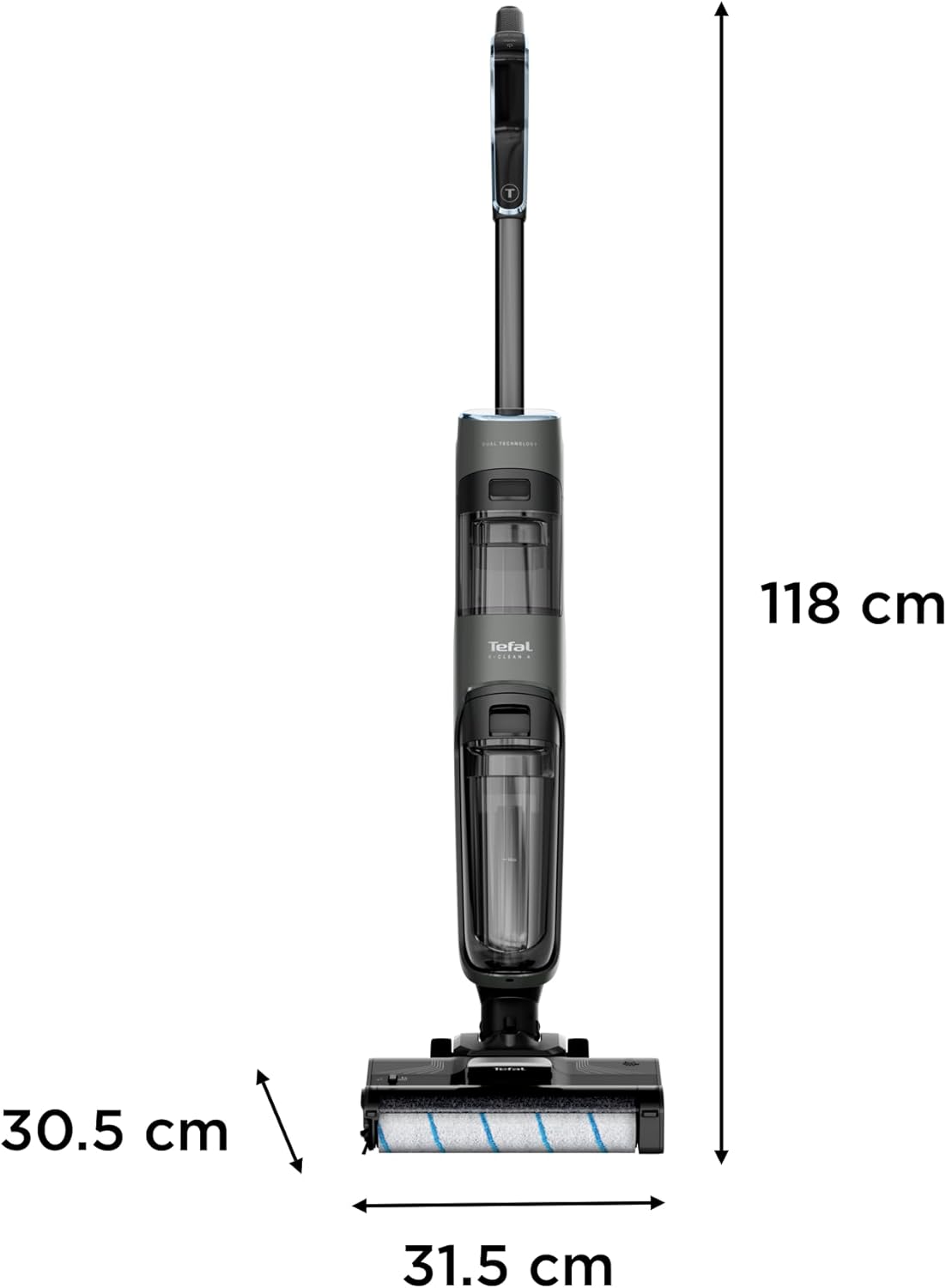 Tefal  X-Clean 4 Wet & Dry Cordless Vacuum Mop | 200W