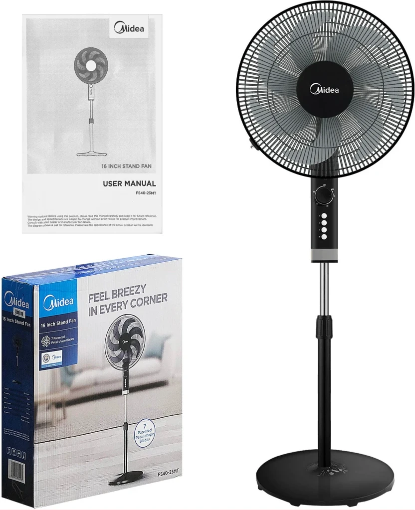 Midea 16" Stand Fan | FS40-23MT