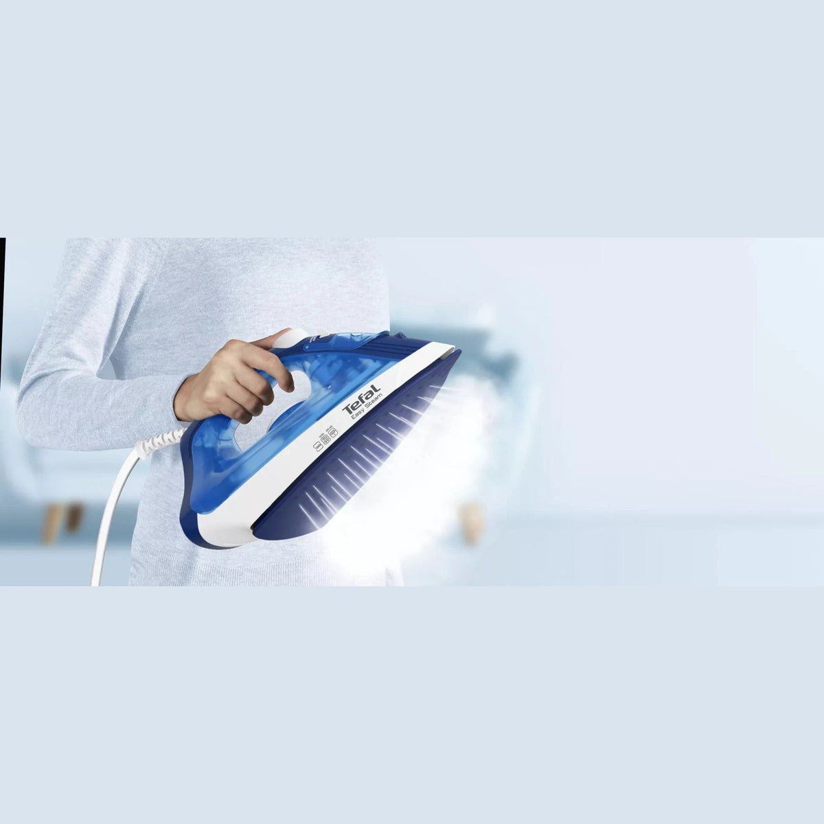 Tefal Easy Steam Steam Iron 1200W Blue | FV1941M0