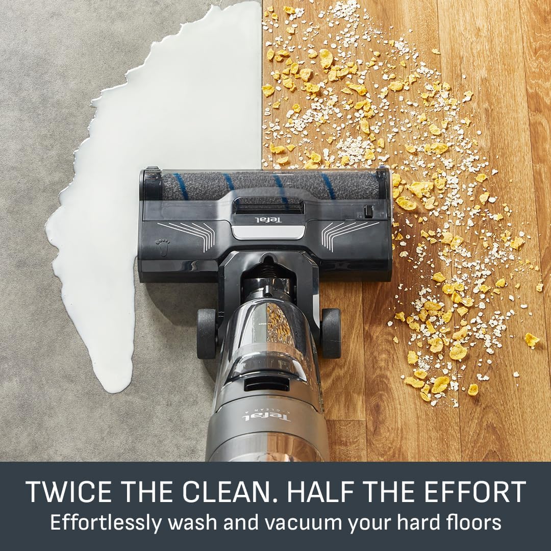 Tefal  X-Clean 4 Wet & Dry Cordless Vacuum Mop | 200W