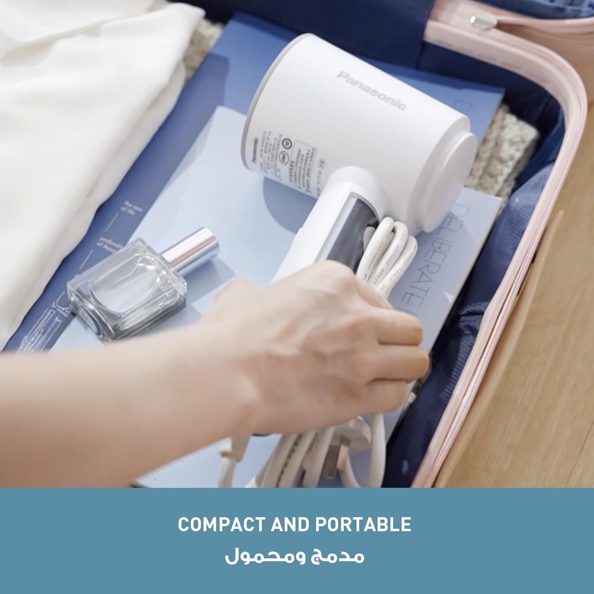 Panasonic Compact Handheld Garment Steamer | NI-GHD015WTH
