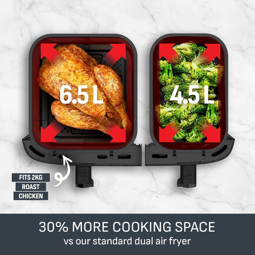 Tefal XXL 11L Dual-Drawer Air Fryer | EY9428G0