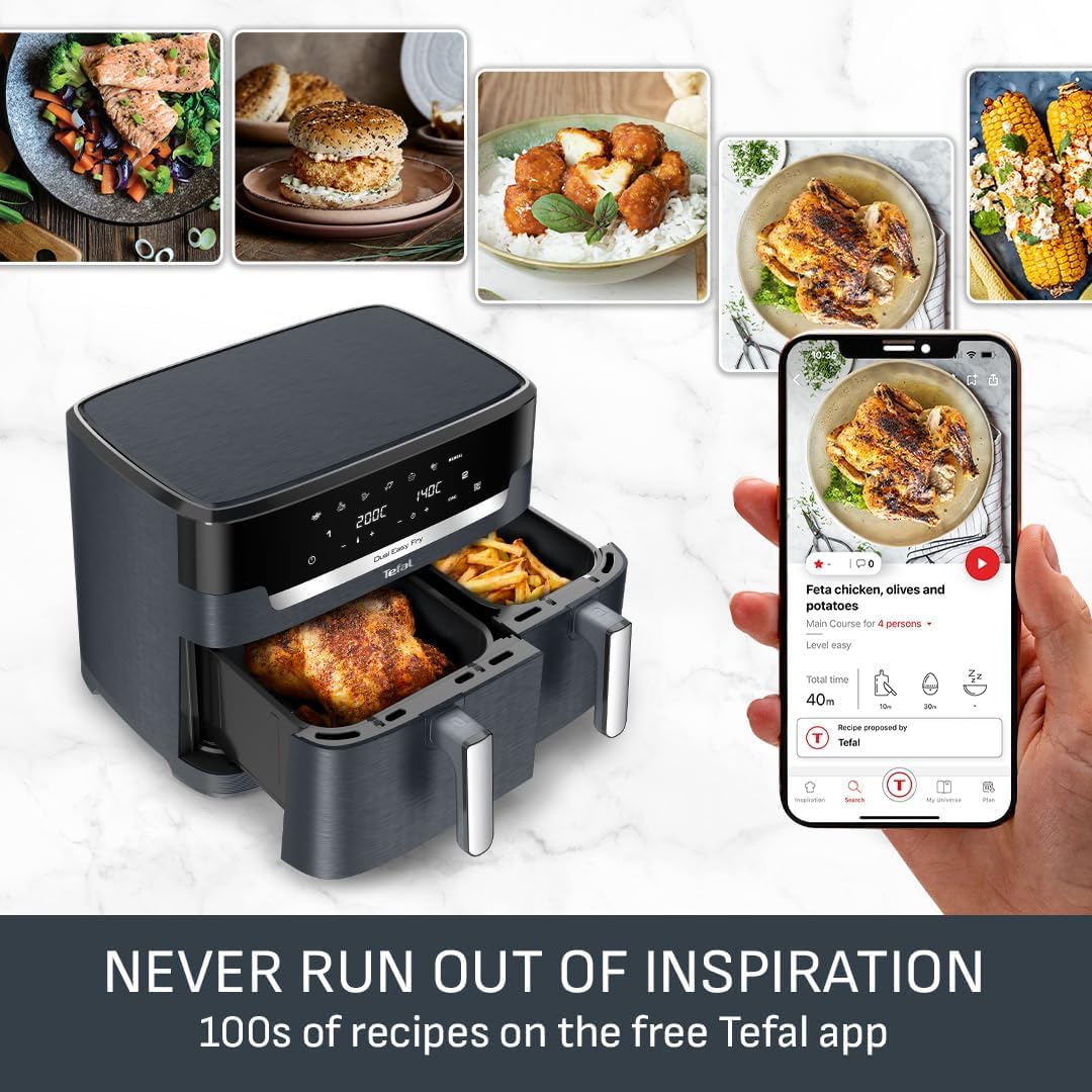 Tefal XXL 11L Dual-Drawer Air Fryer | EY9428G0