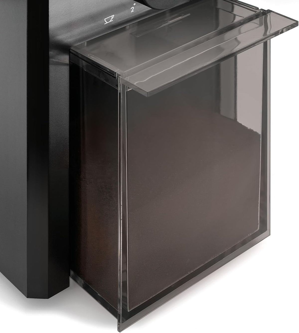 De'Longhi Electric Coffee Grinder | 110W | Burr Grinding System | 12 Settings | Stainless Steel Blade | 12 Cup Capacity | 120g Bean Container | Removable Transparent Lid