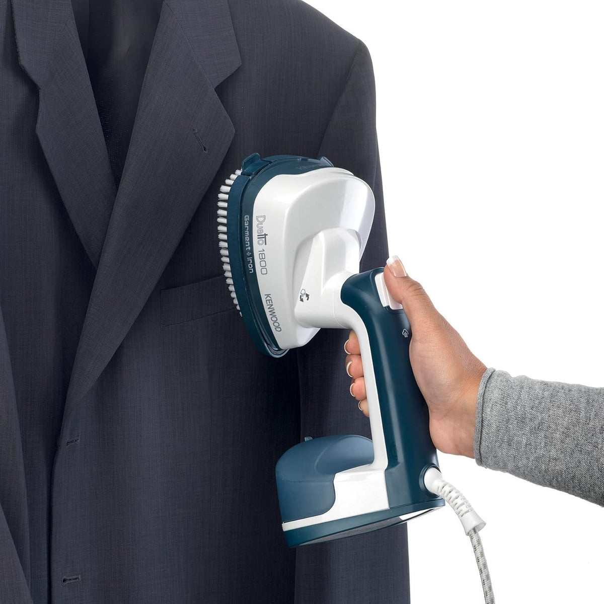 Kenwood 2-in-1 Handheld Garment Steamer & Steam Iron | GSP40.000WB