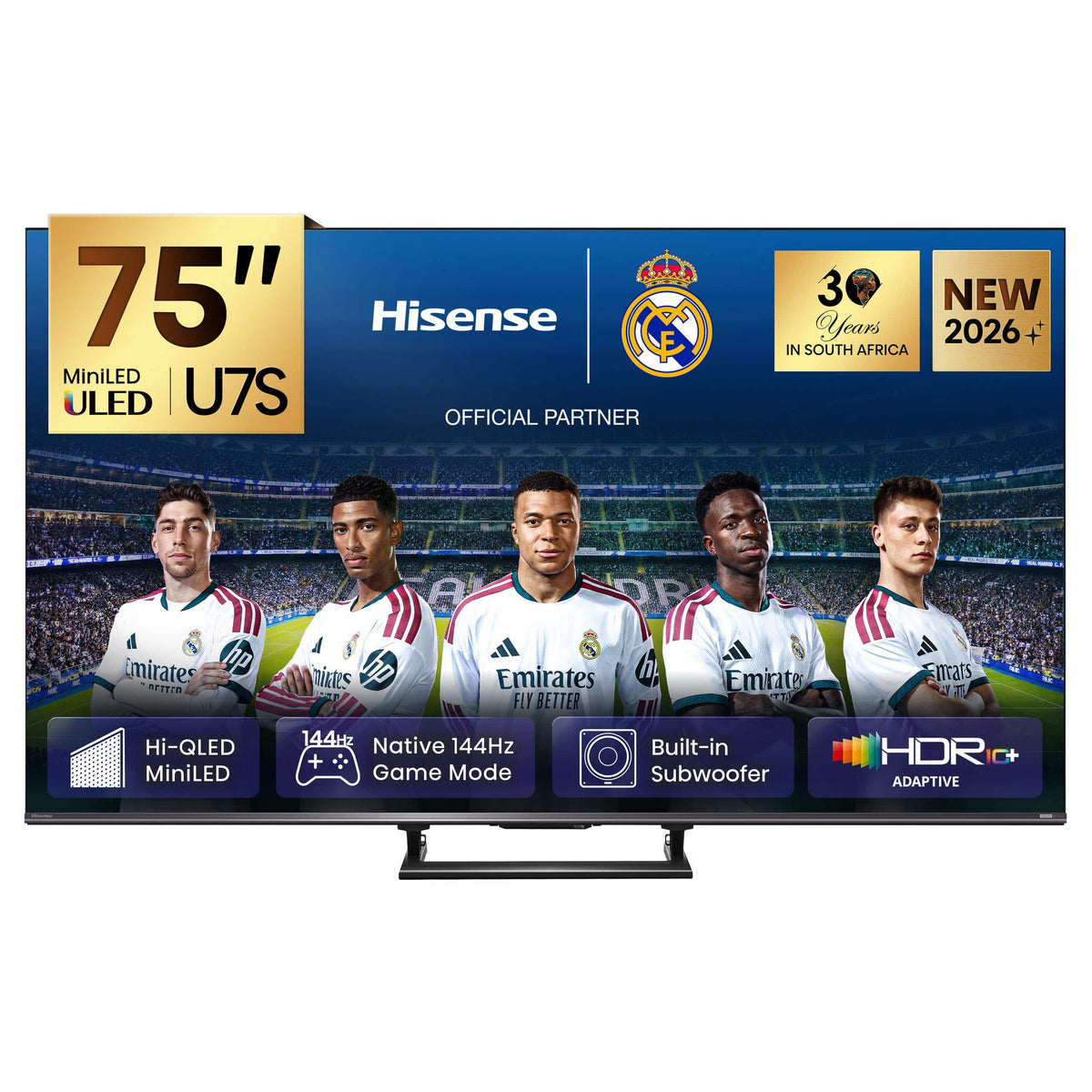 Hisense U7S Real MiniLED TV with Hi-View Engine