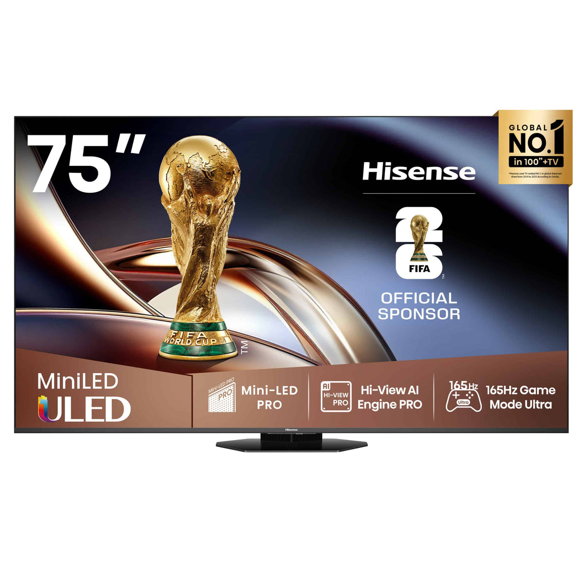 Hisense Real MiniLED U8Q 165Hz 288HSR TV