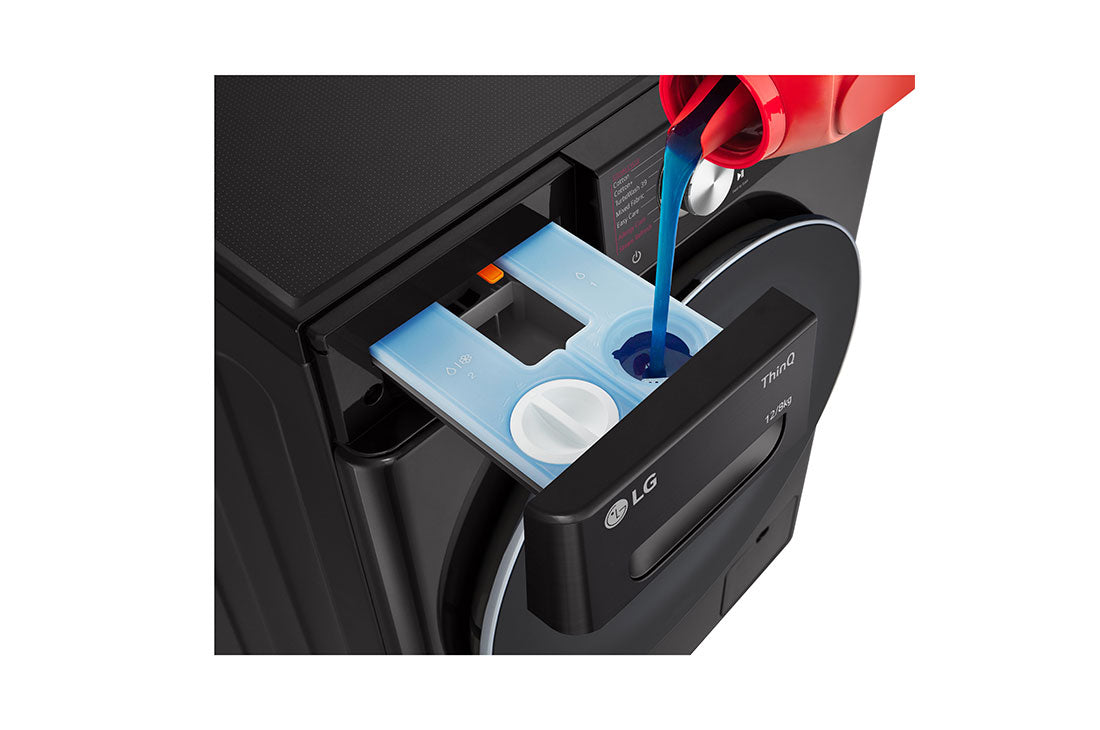 LG 12kg/8kg | Front Load Washer/Dryer | F4V9BDP2EE