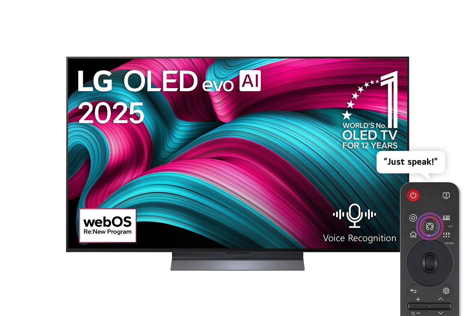 LG OLED evo AI C5 4K 144Hz Smart TV