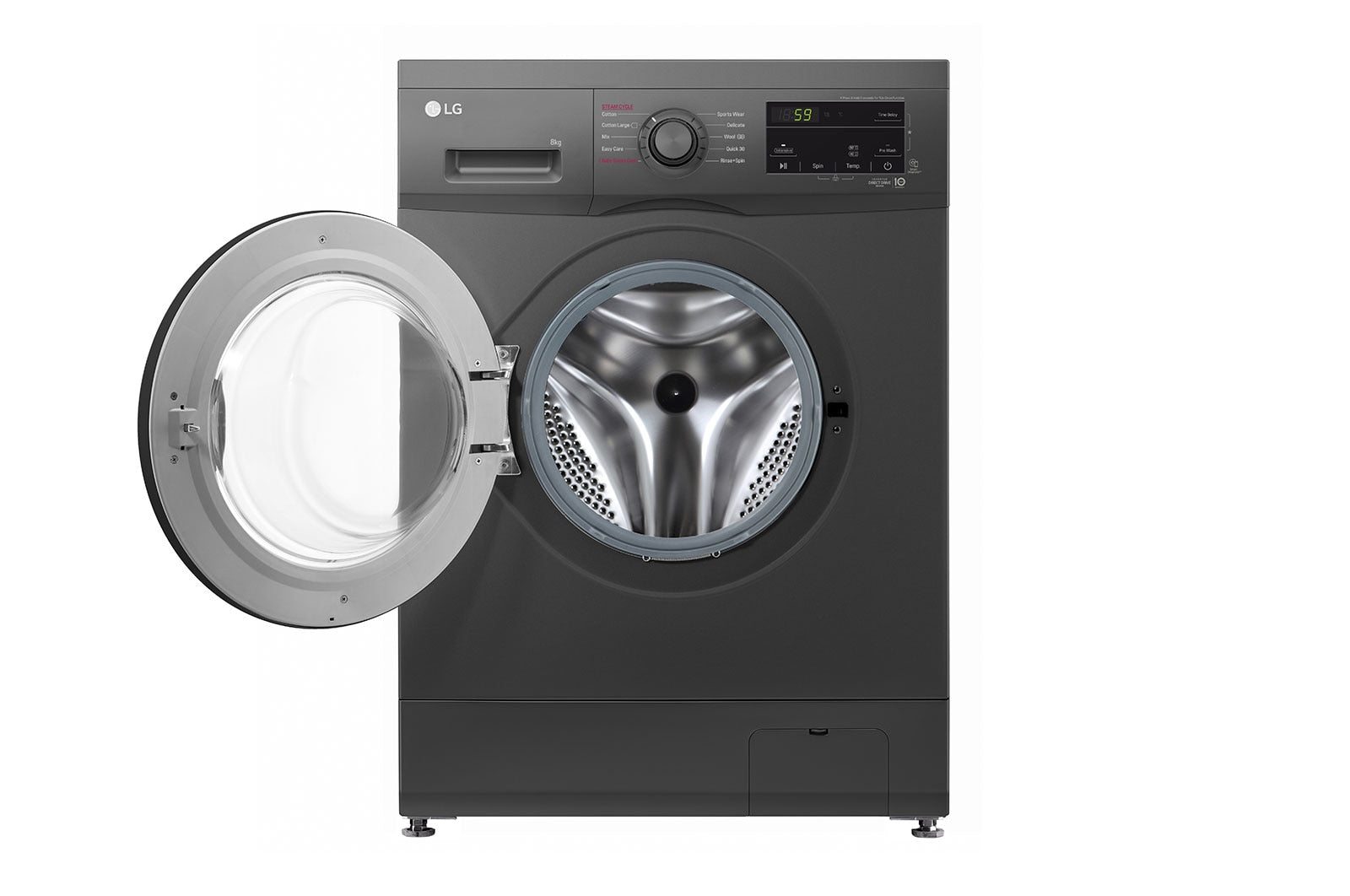 LG 8kg Front Loading Washing Machine