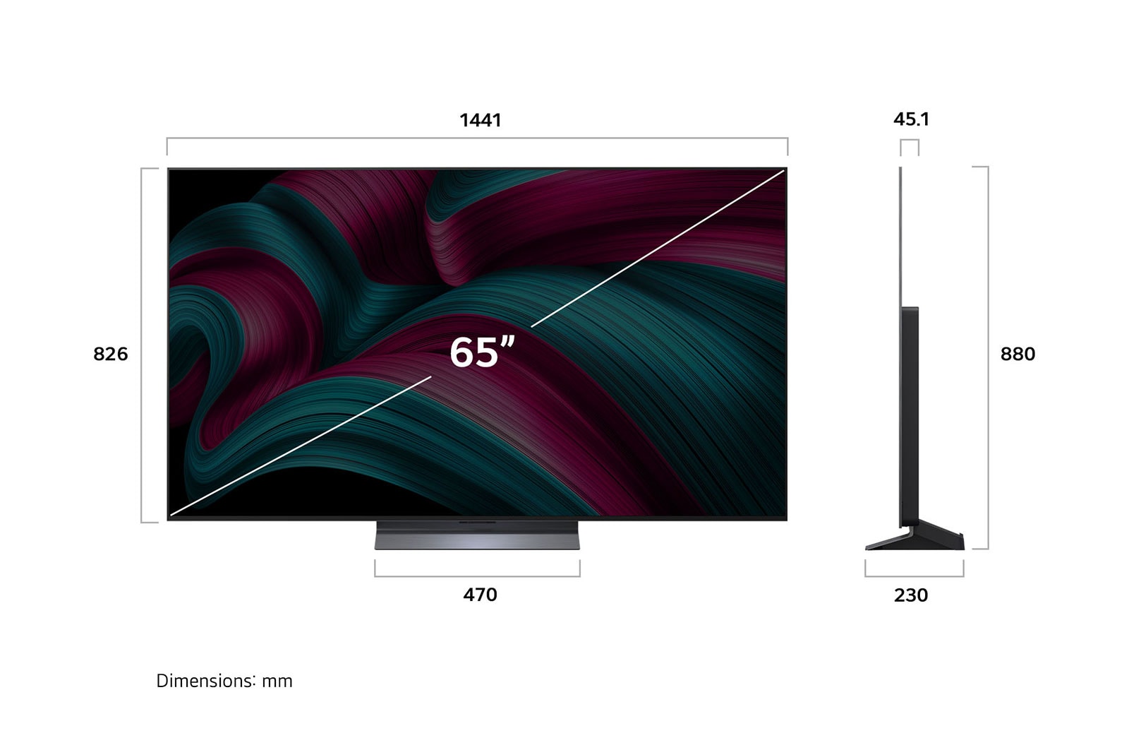 LG OLED evo AI C5 4K 144Hz Smart TV