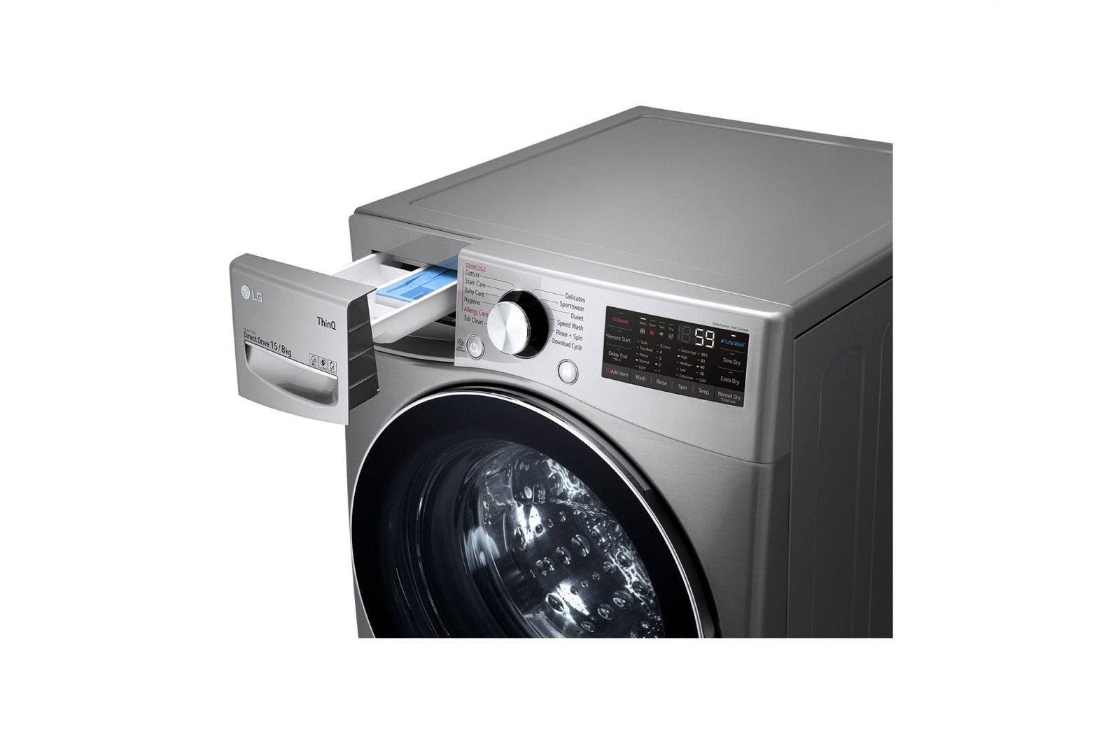 LG 15kg/8 Kg Front Load Washer/Dryer | F0L9DGP2S