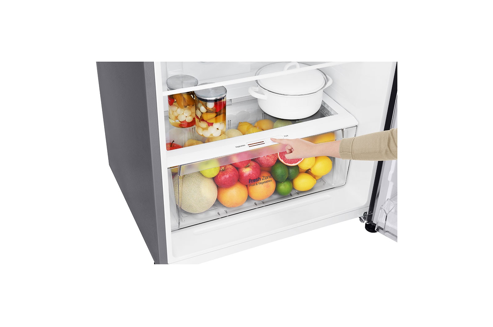 LG 438(L) | Top Freezer Refrigerator | GL-T652HLCM