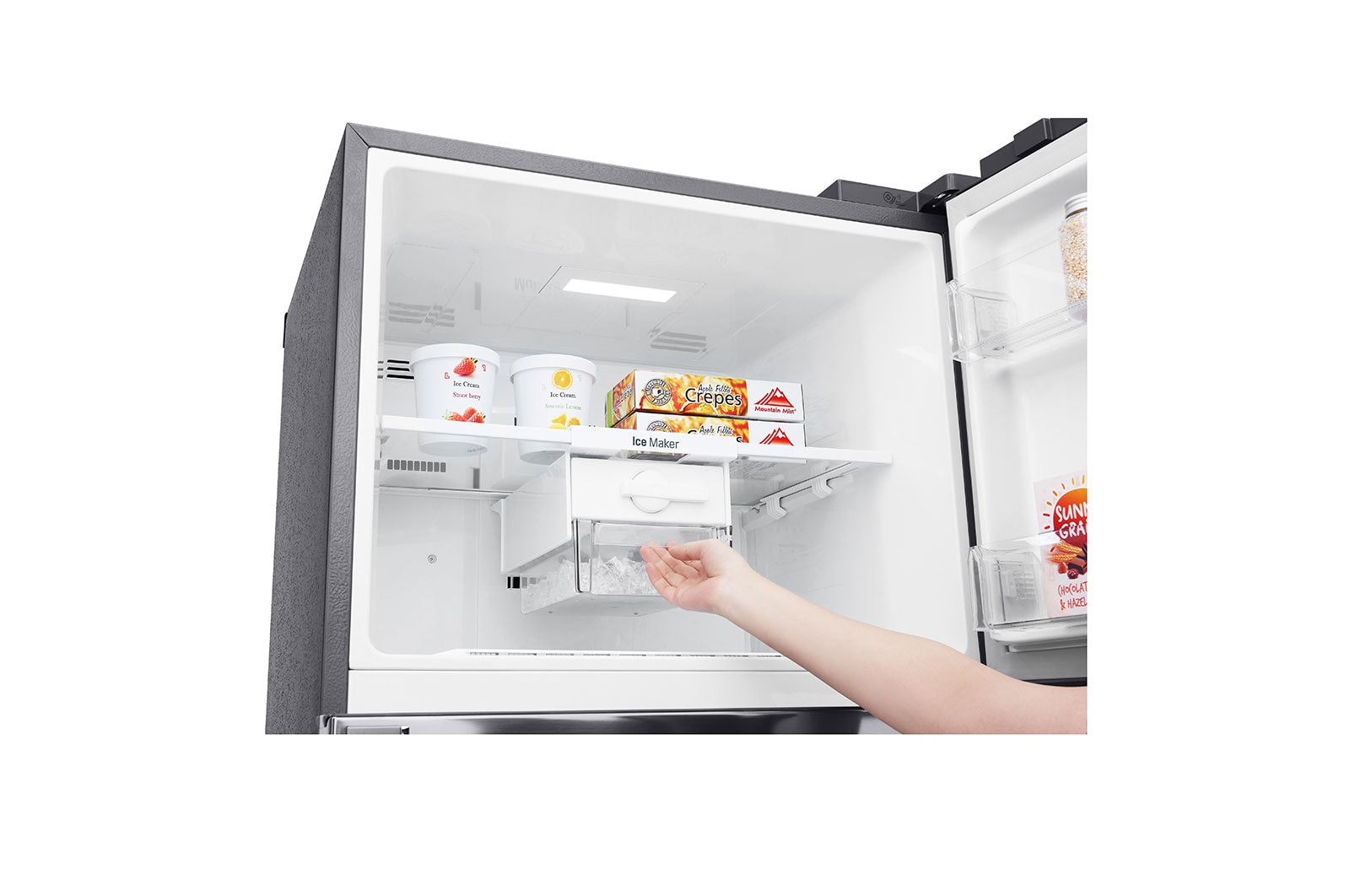LG 438(L) | Top Freezer Refrigerator | GL-T652HLCM