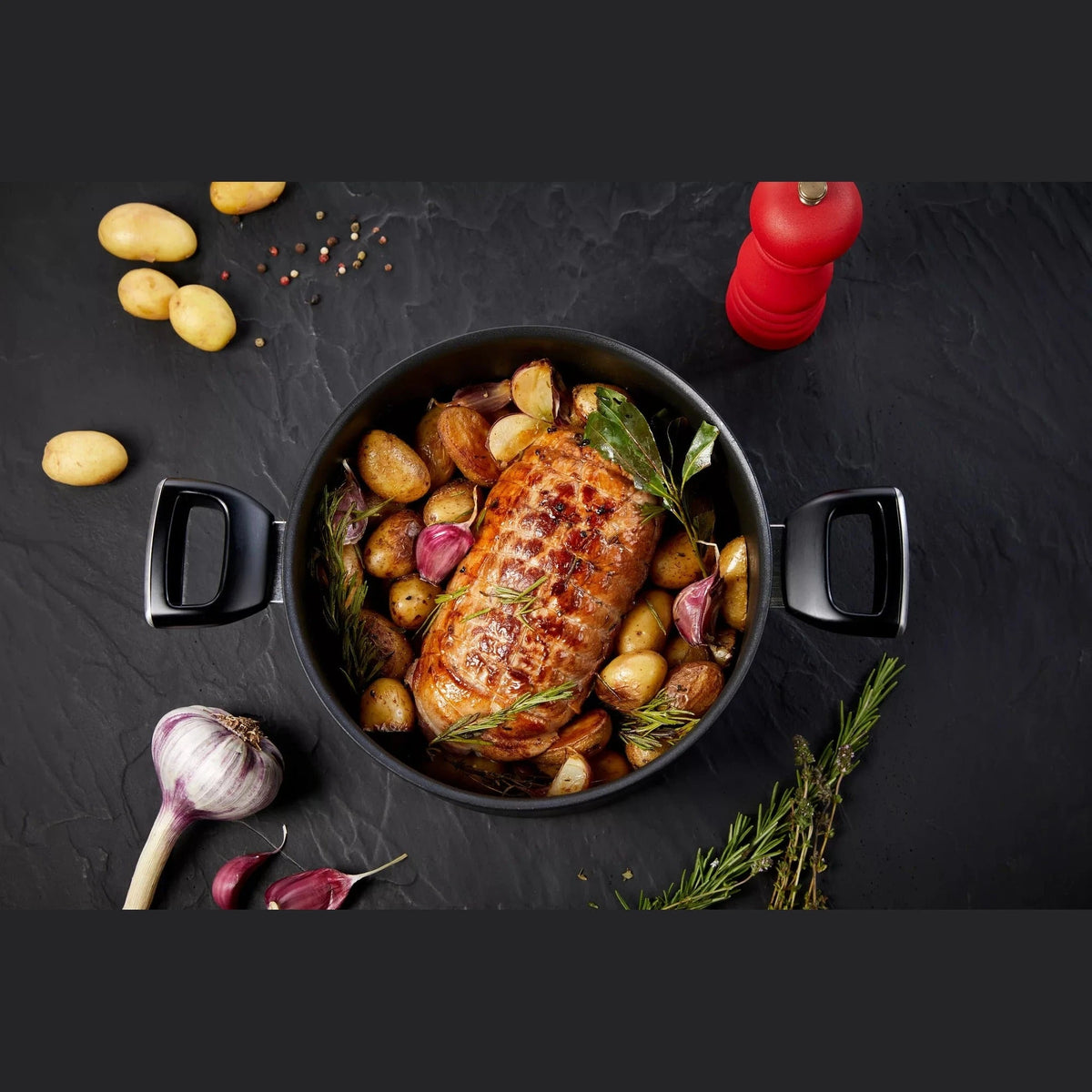 Tefal Unlimited 24cm Stewpot with Lid | G2554602