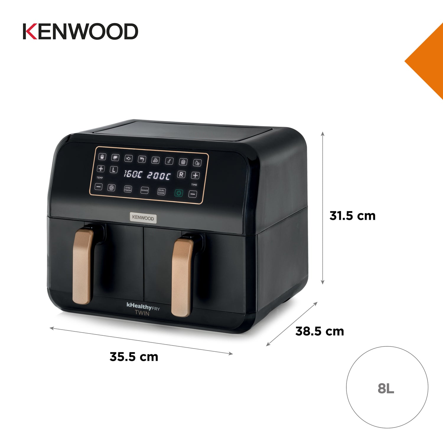 Kenwood Digital Twin Air Fryer