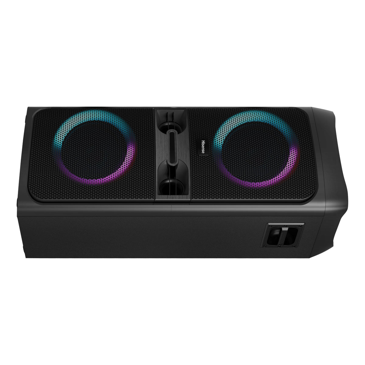 Hisense HP300 party speaker side view