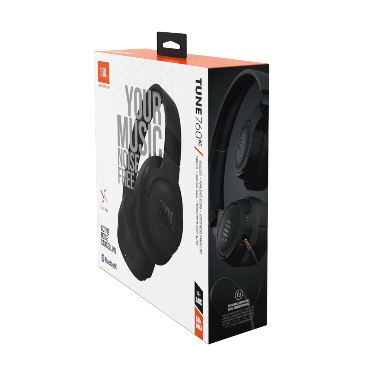 JBL Tune 760NC Wireless Noise Cancelling Headphones