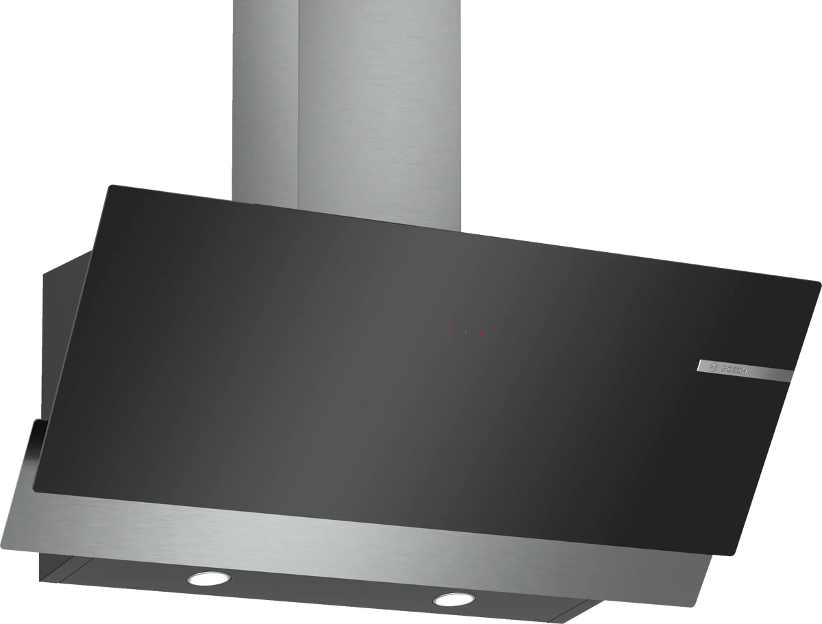 Bosch DWK96AJ60M inclined cooker hood – front view