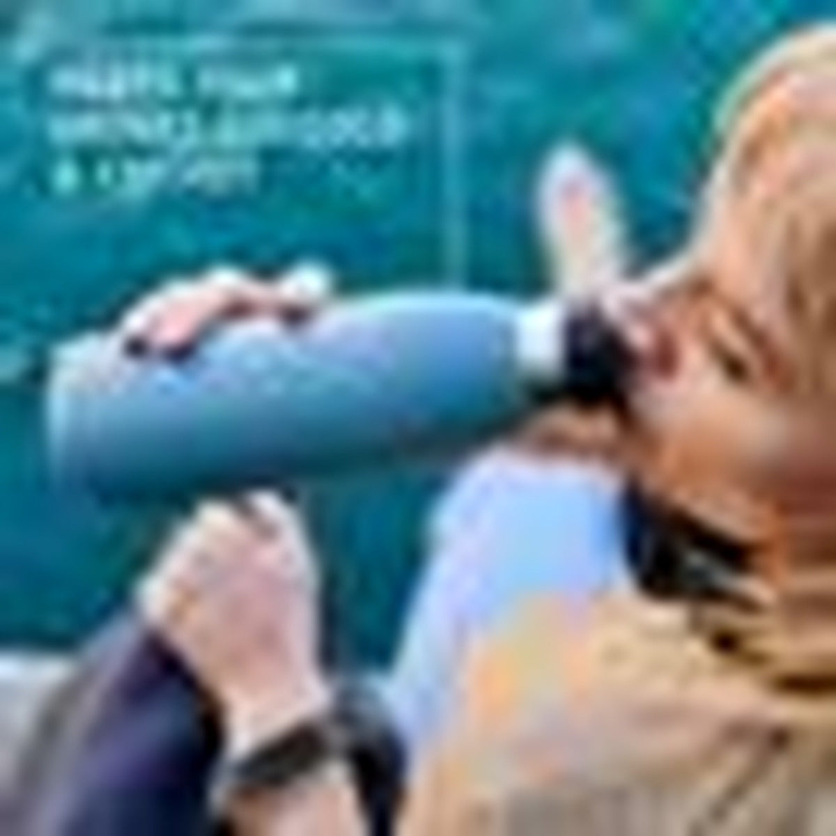Tefal Bludrop Hydration Bottle 0.5L - Aqua Blue