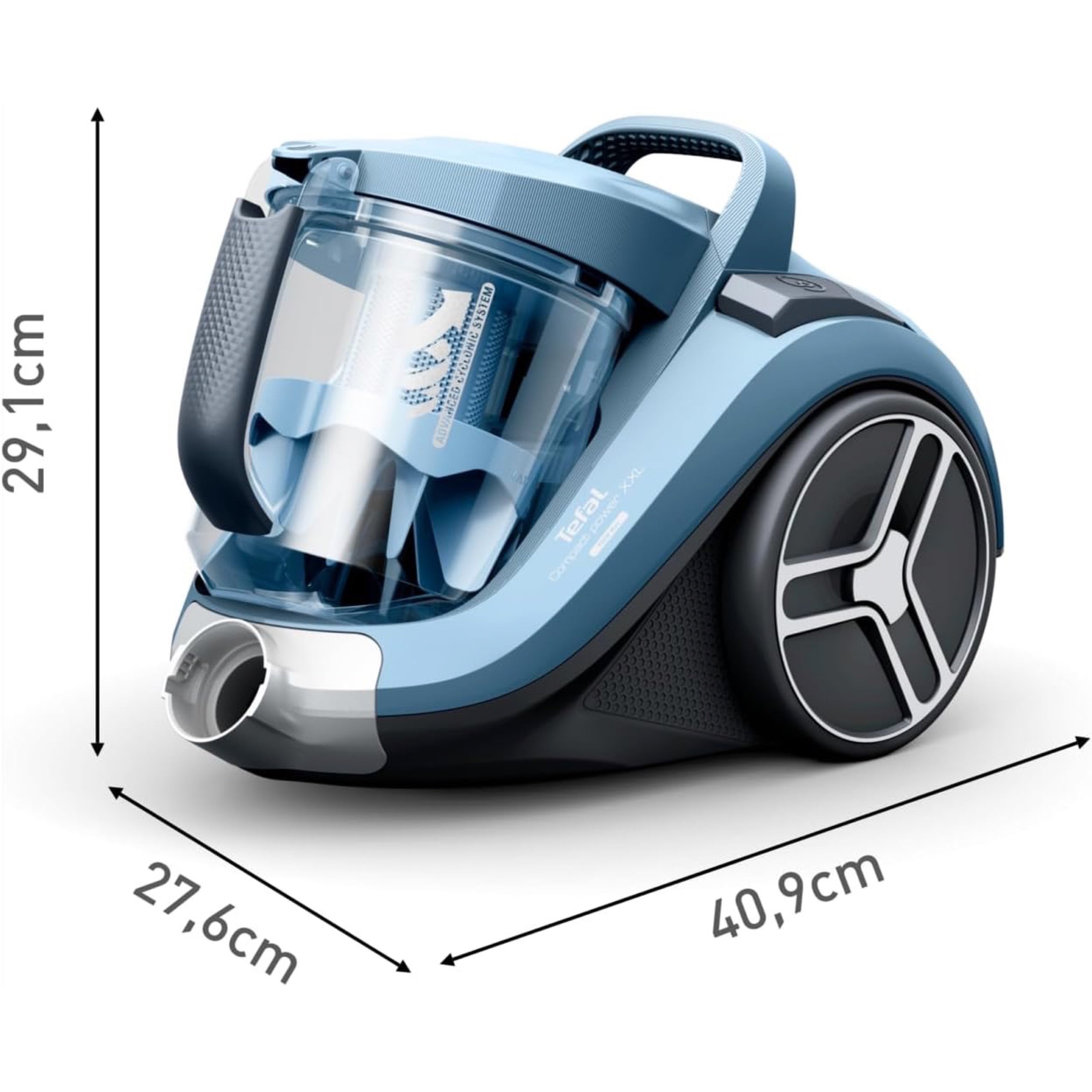Tefal 2.5L Compact Power XXL Bagless Vacuum Cleaner with Animal Kit 900W | TW4B71HA