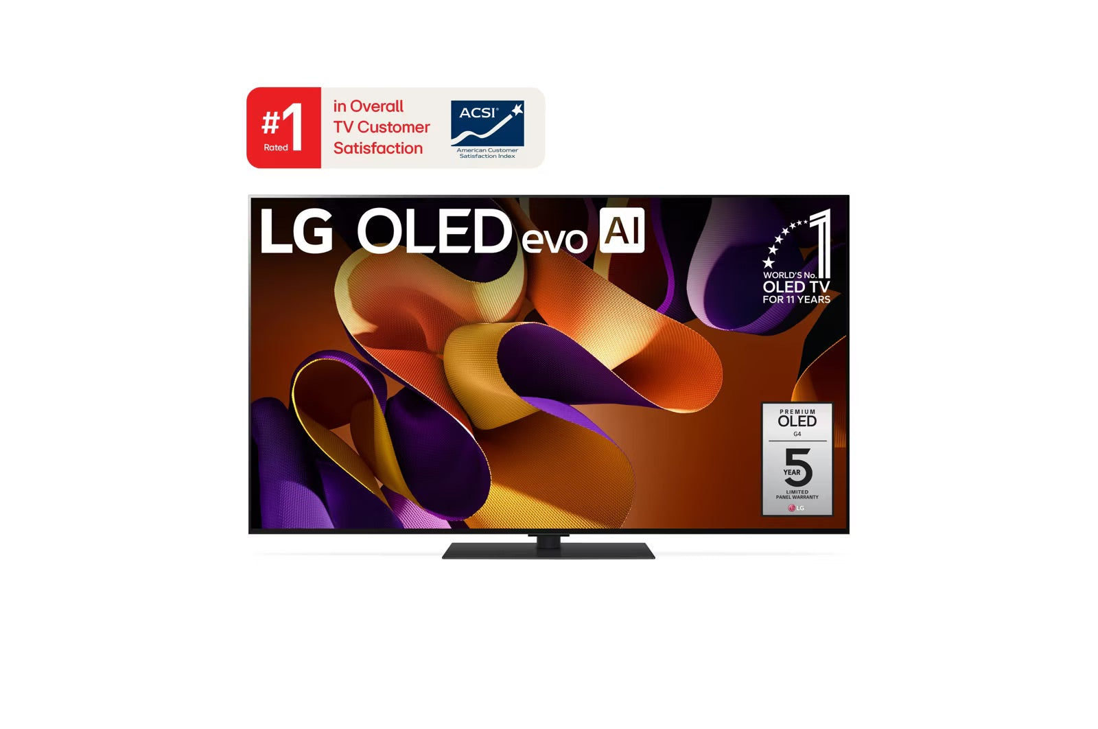 LG 77 (195.58cm) LG OLED evo AI G4 4K Smart TV 2024