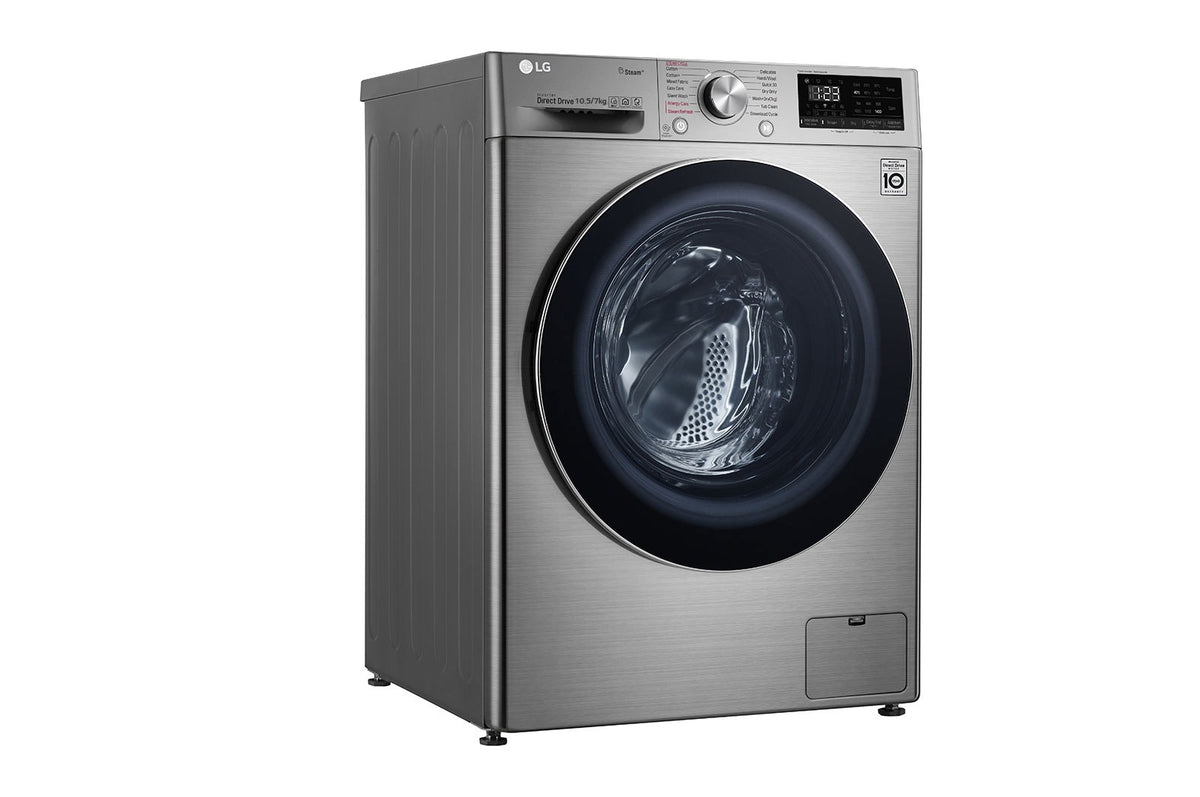 LG 10.5/7Kg Front Load Washer/Dryer | F4V5RGP2T