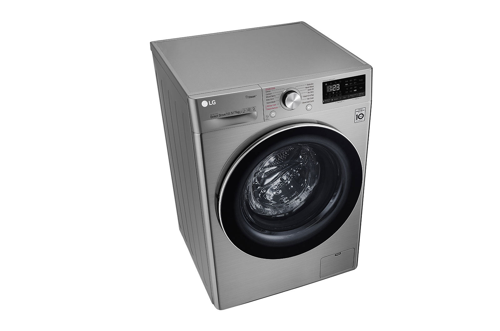 LG 10.5/7Kg Front Load Washer/Dryer | F4V5RGP2T