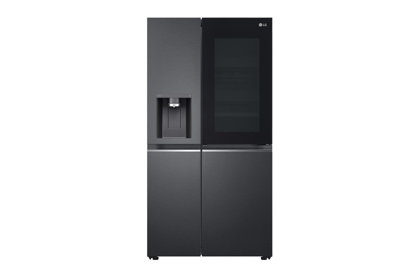 LG 635L InstaView Side by Side Refrigerate