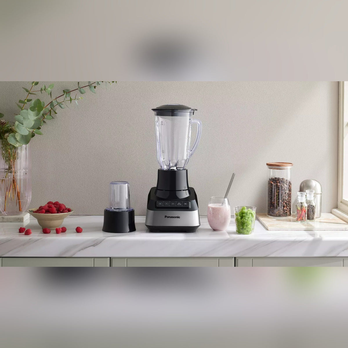 Panasonic MXMP52D1KTZ 800W Blender 1.5L Plastic Jar+ Multi Mill