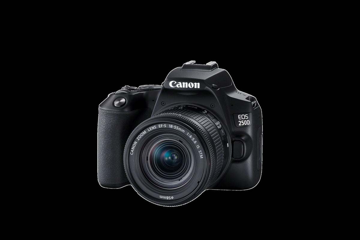 Canon EOS 250D DSLR with EF-S 18-55mm IS Lens