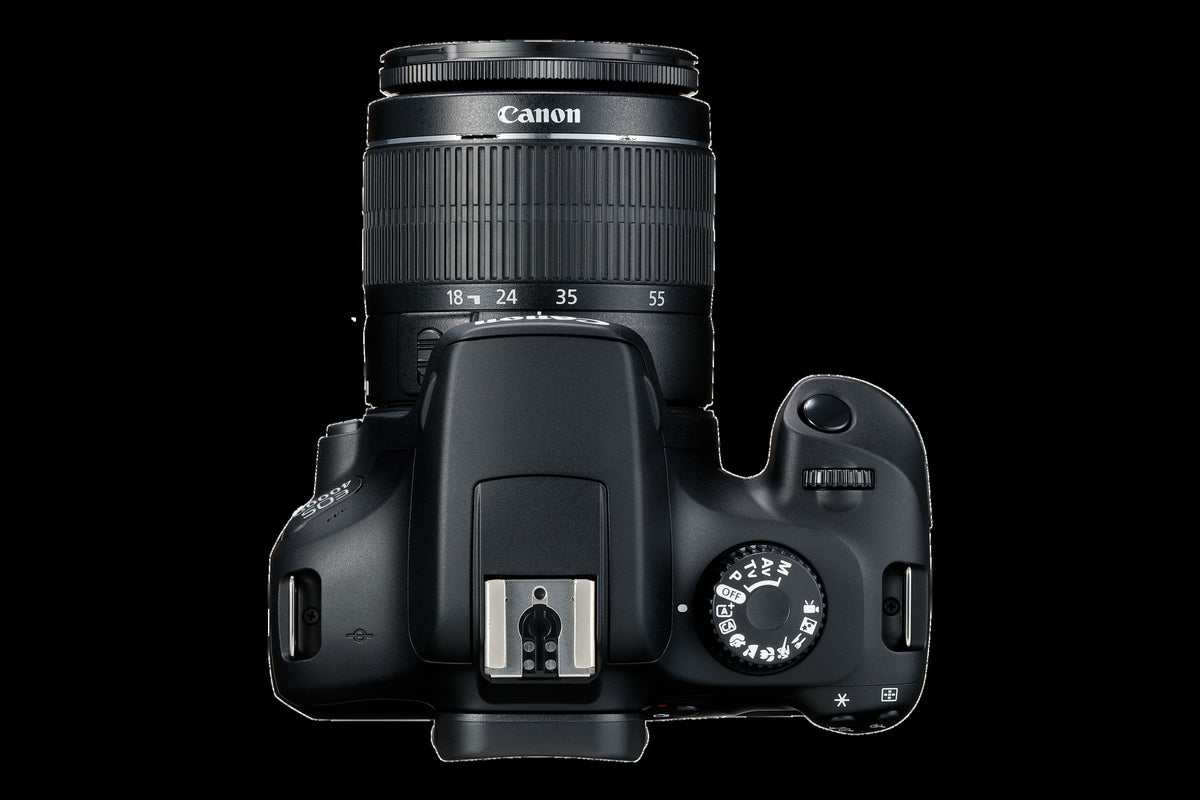 Canon EOS 4000D DSLR with EF-S 18-55mm DC Lens