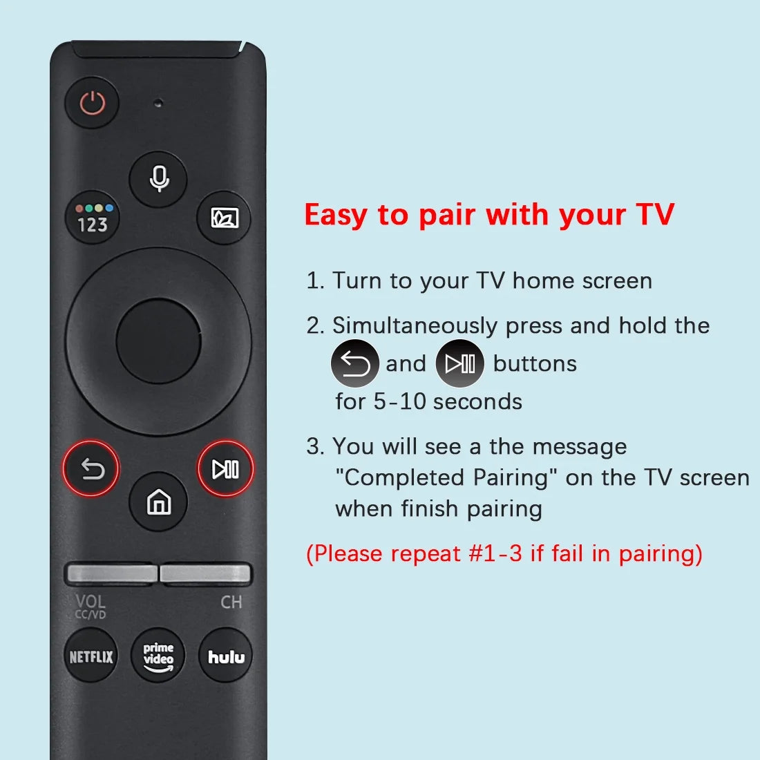 Samsung Smart TV Voice Remote BN59-01330A