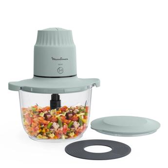 MOULINEX Choppeo | Glass Bowl Chopper | 1 L Capacity