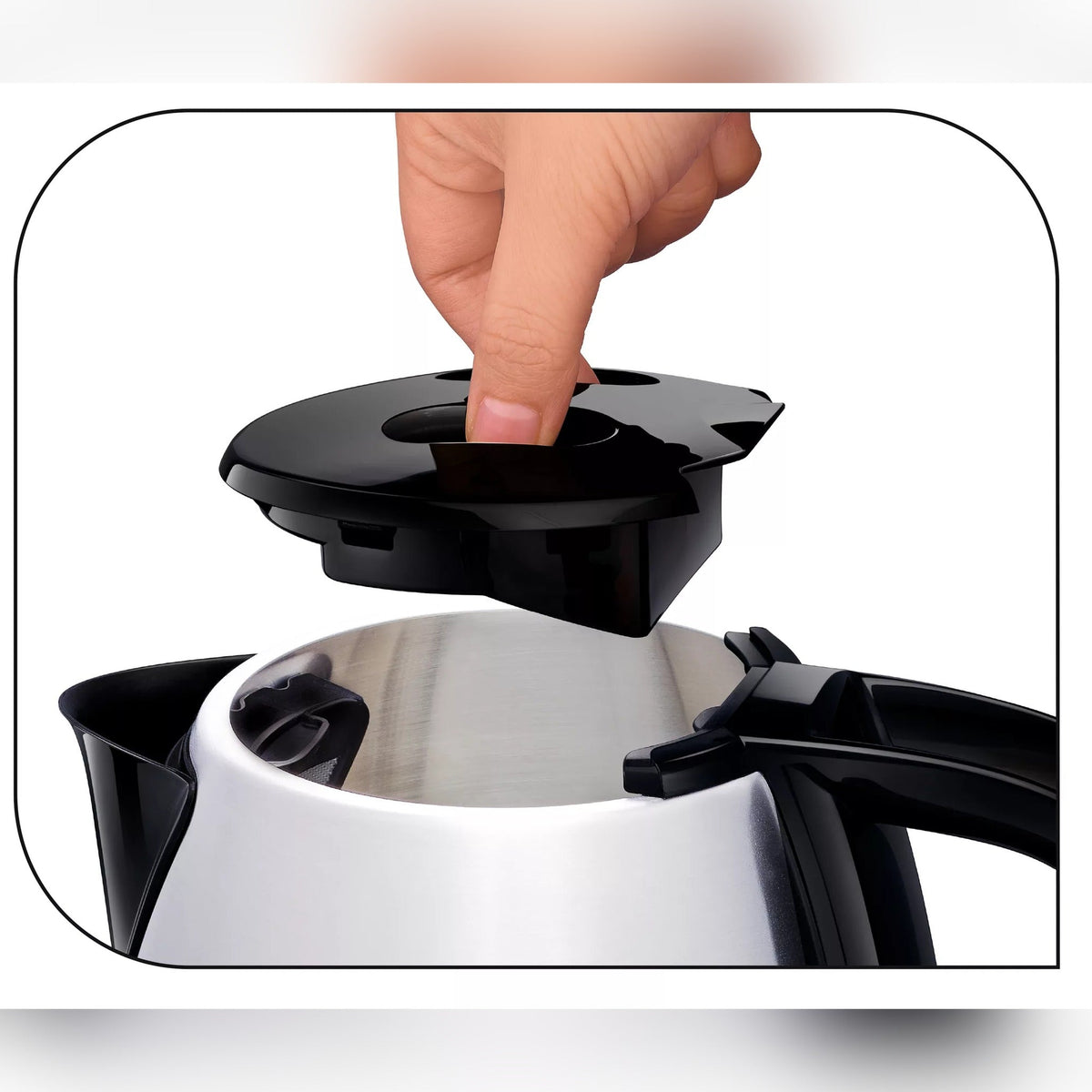 Tefal 1.7L Stainless Steel Kettle | 2400W | Durable & Fast