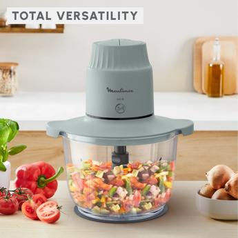 MOULINEX Choppeo | Glass Bowl Chopper | 1 L Capacity