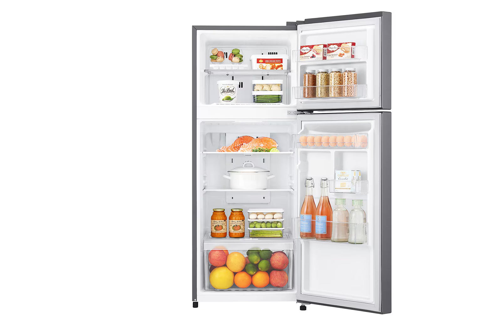 LG 187 Top 187(L) Top Freezer Refrigerator - GN-B202SQBB LG Fridge