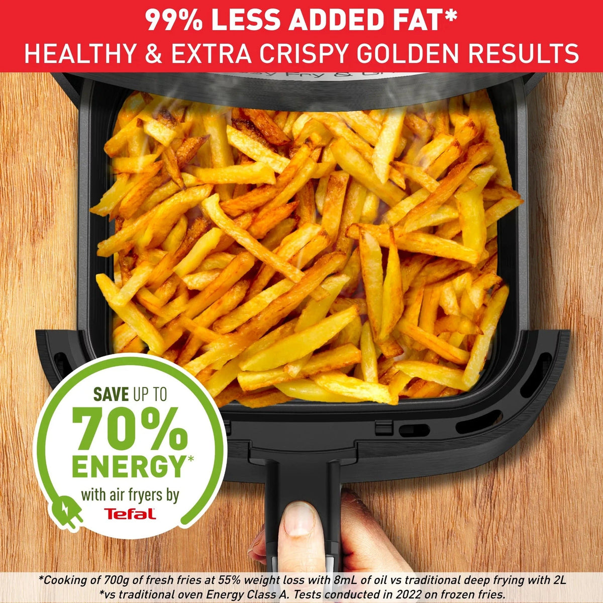 Tefal Easy Fry & Grill Digital 2-in-1 Air Fryer 4.2L | EY505D27