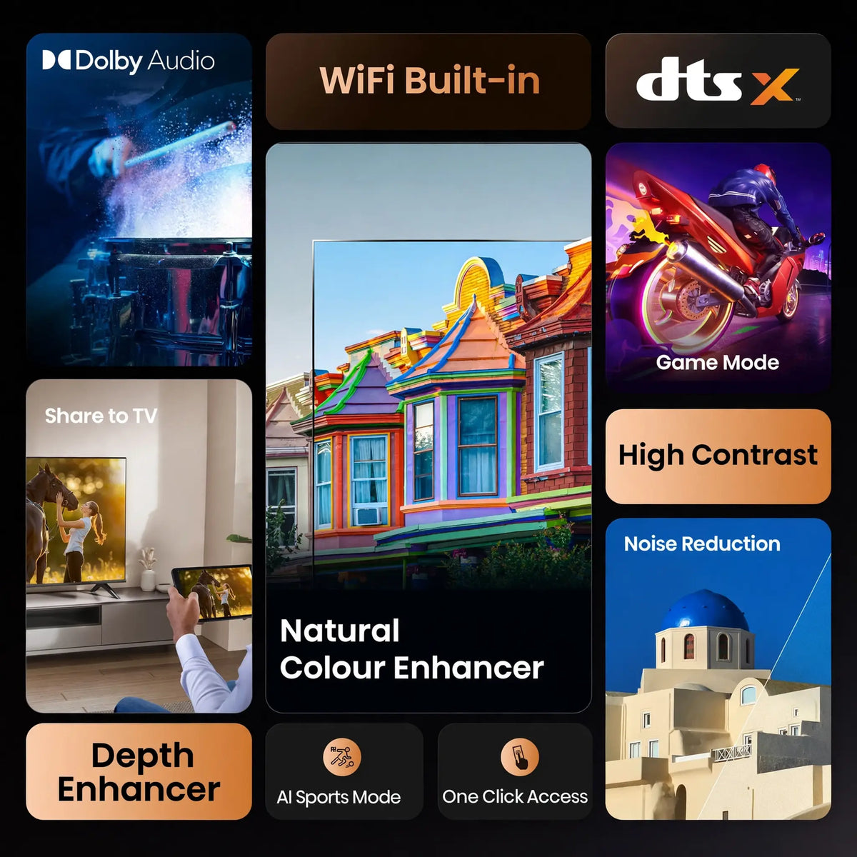 Hisense 32A4Q | 32″ HD VIDAA Smart TV