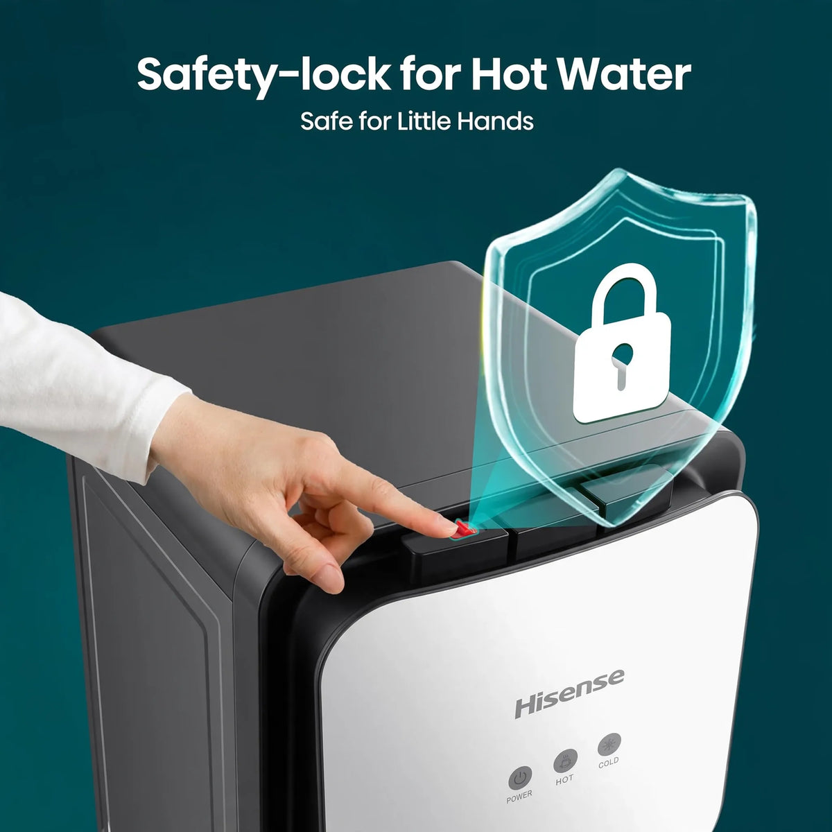 Hisense Water Dispenser with Hidden Jar