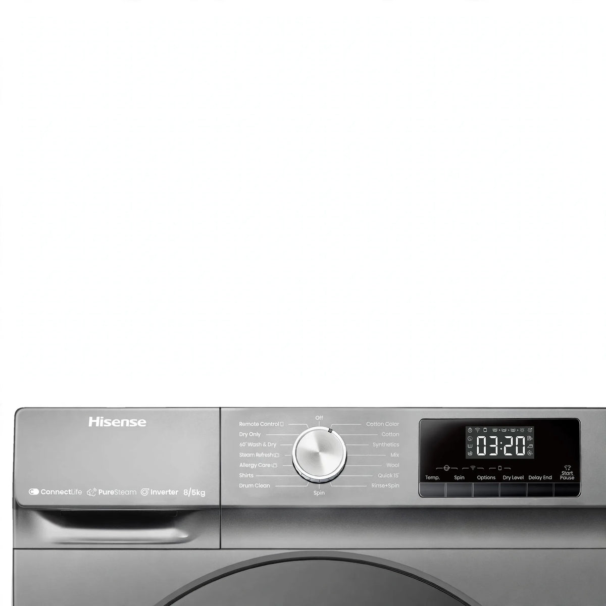 Hisense  Front Load Washer(8kg) & Dryer(5kg)