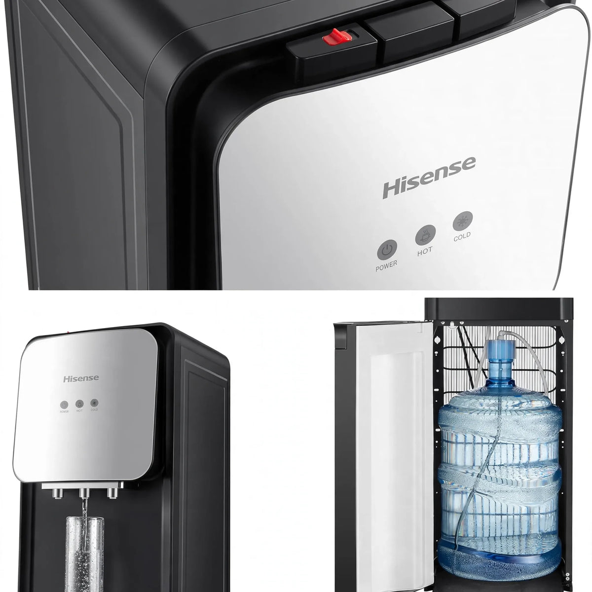 Hisense Water Dispenser with Hidden Jar